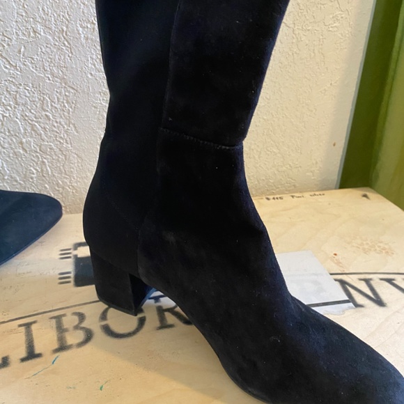 Stuart Weitzman Reserve boots in suede - Picture 6 of 11
